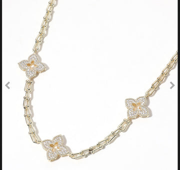 14k Gold Plated CZ stone