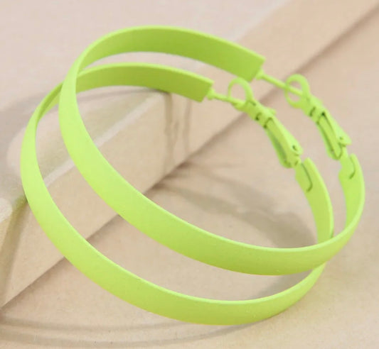 Matte Hoops