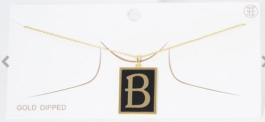 Initial Necklaces