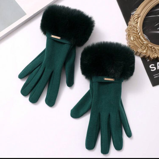 Gloves Wine Color