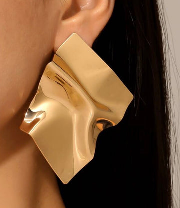 Abstract post earrings