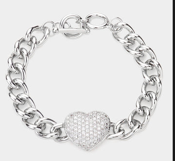 14K gold plated CZ stone