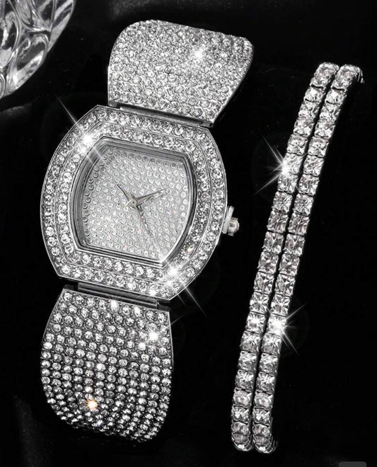 Blinged out watch