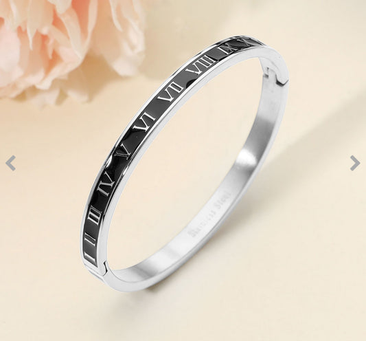 Roman Numeral Bangle