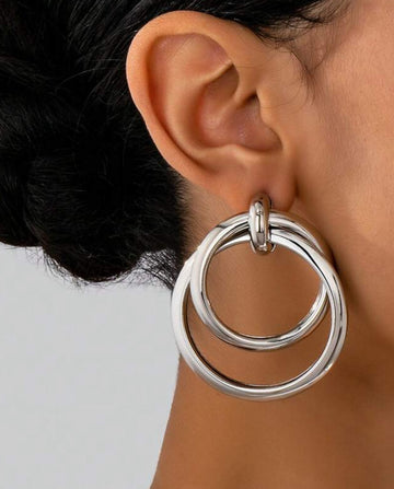 Double loop hoops