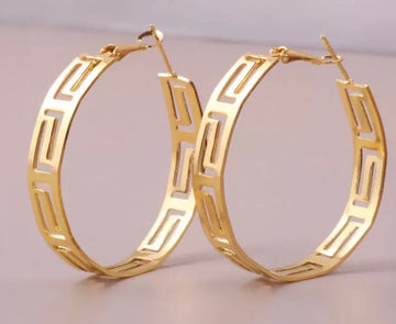 Nepali Style oversized hoops