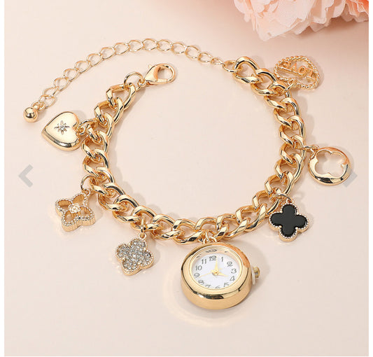 Link Chain Charm Watches