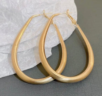 Teardrop Hoops