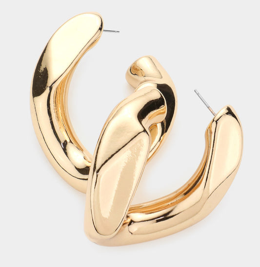 Chunky Earrings post back