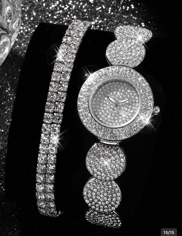 Blinged out watch